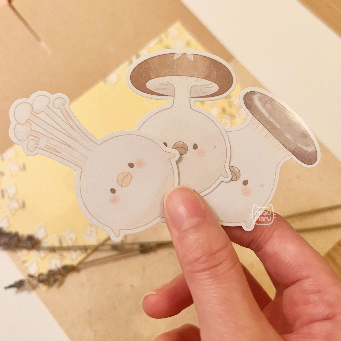 Korpokkur Mushroom Vinyl Sticker