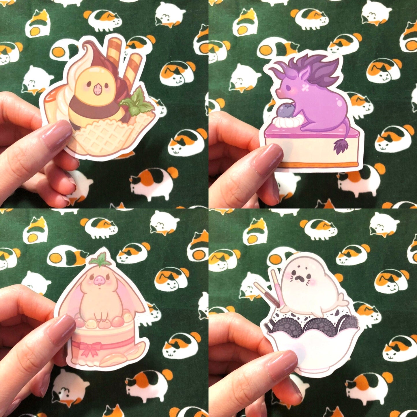 FFXIV Minion Sweets Vinyl Sticker Pack | 2.5 inch | glossy vinyl