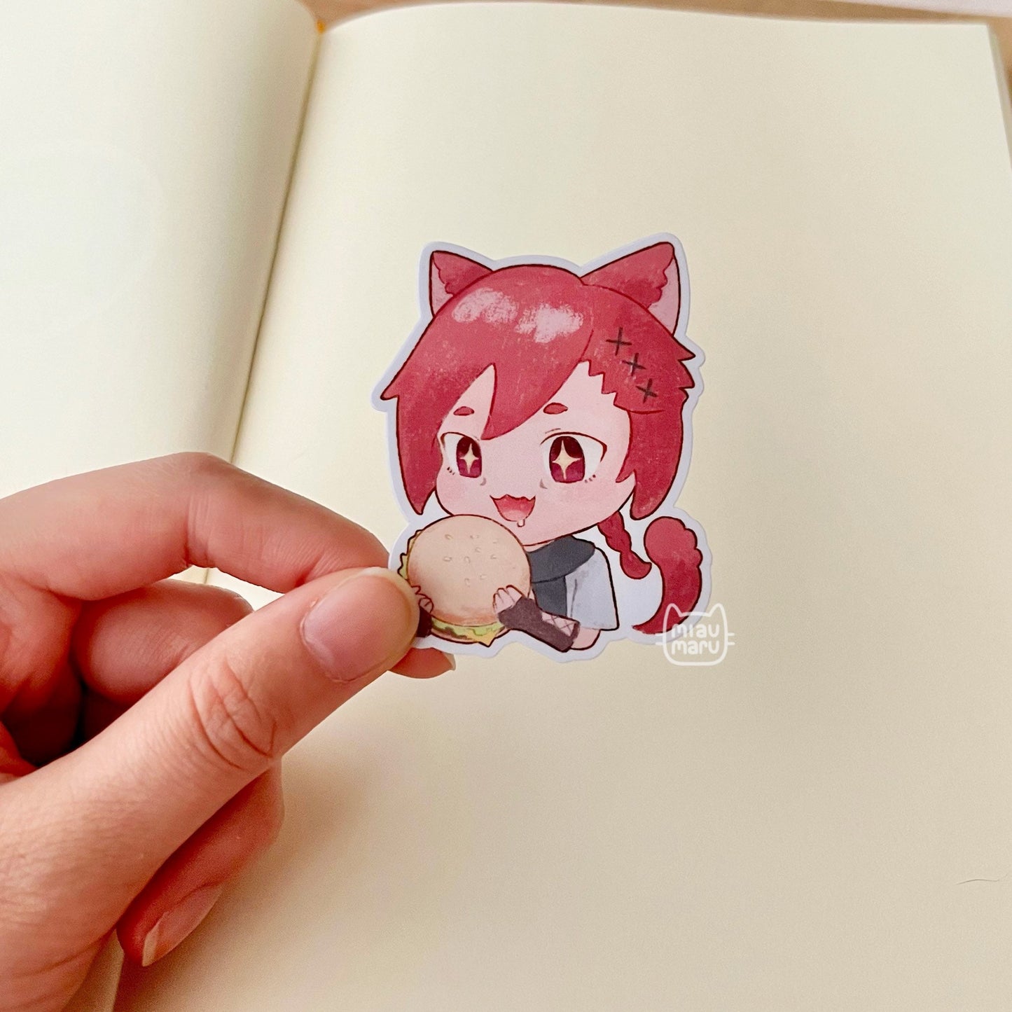 FFXIV Graha Vinyl Sticker | Graha Tia Burger | 2 inch | glossy vinyl