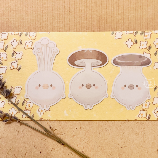 Korpokkur Mushroom Vinyl Sticker